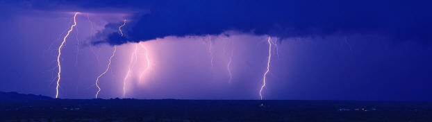 Image depicting a thunder storm.